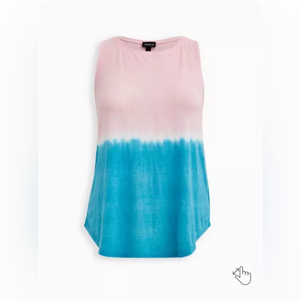 Torrid Tie Dye Tank Top 2X New with tags